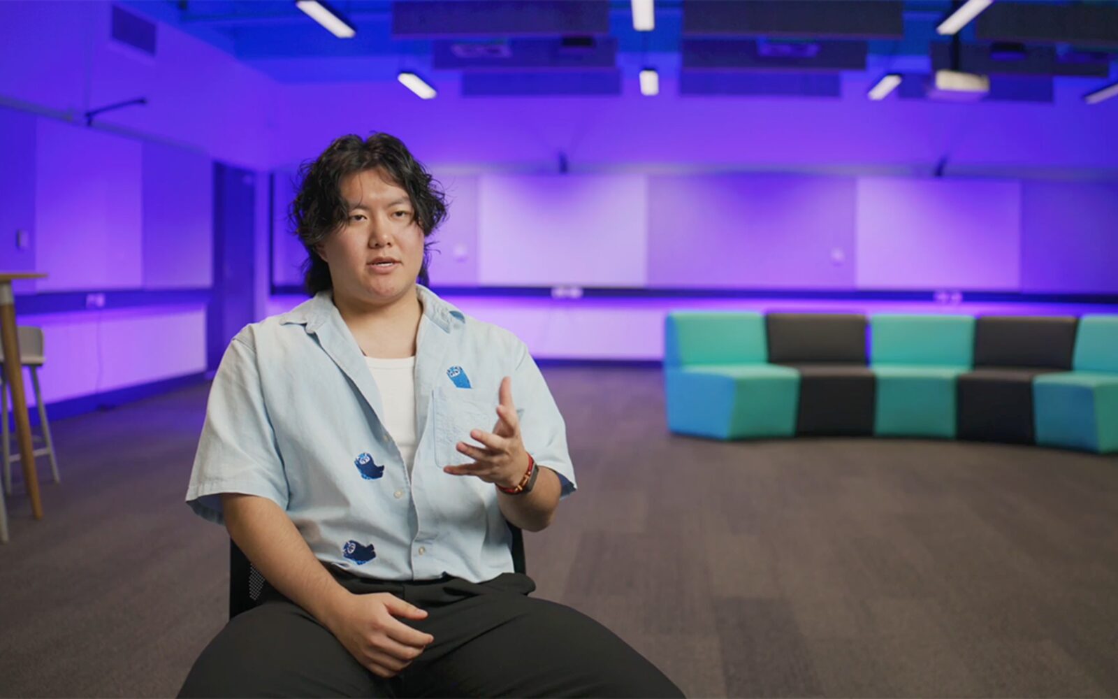 Video still from our University of Sydney project