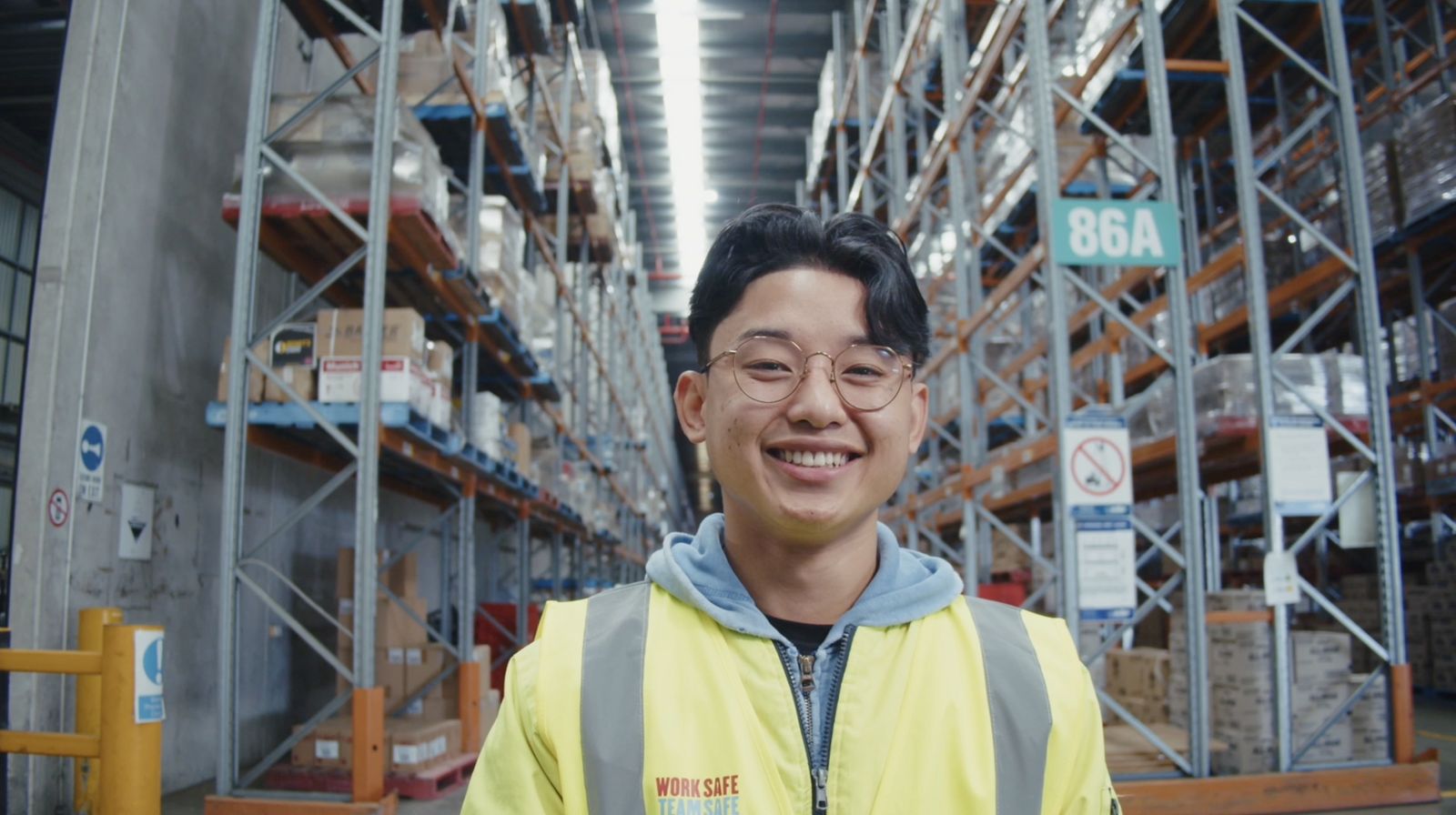 Video still from our Metcash project