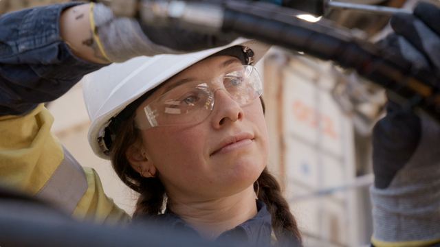 Still from Women Building the Future