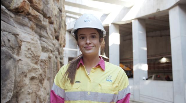 Still from Women Building the Future