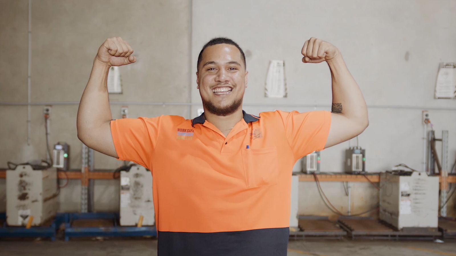 Video still from our Metcash project