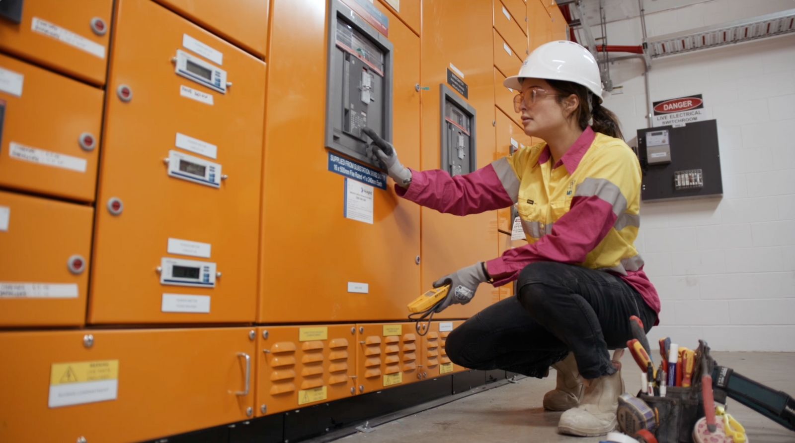 Still from Women Building the Future